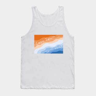 Cape Town waves Tank Top